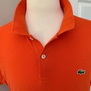 Lacoste LIVE! Orange Polo size 6 (L)